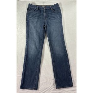 LL Bean Jeans Women's 12/30x29.5 High-Rise Classic Fit Denim Blue